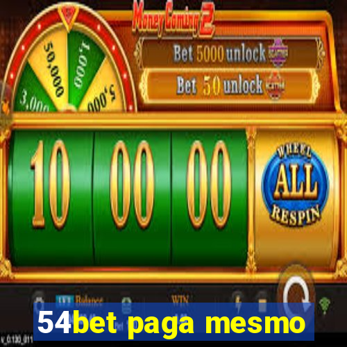 54bet paga mesmo